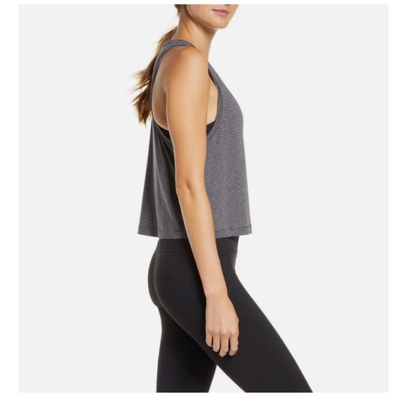 Zella Work For It Stripe Tank Top - Picture 3 of 10